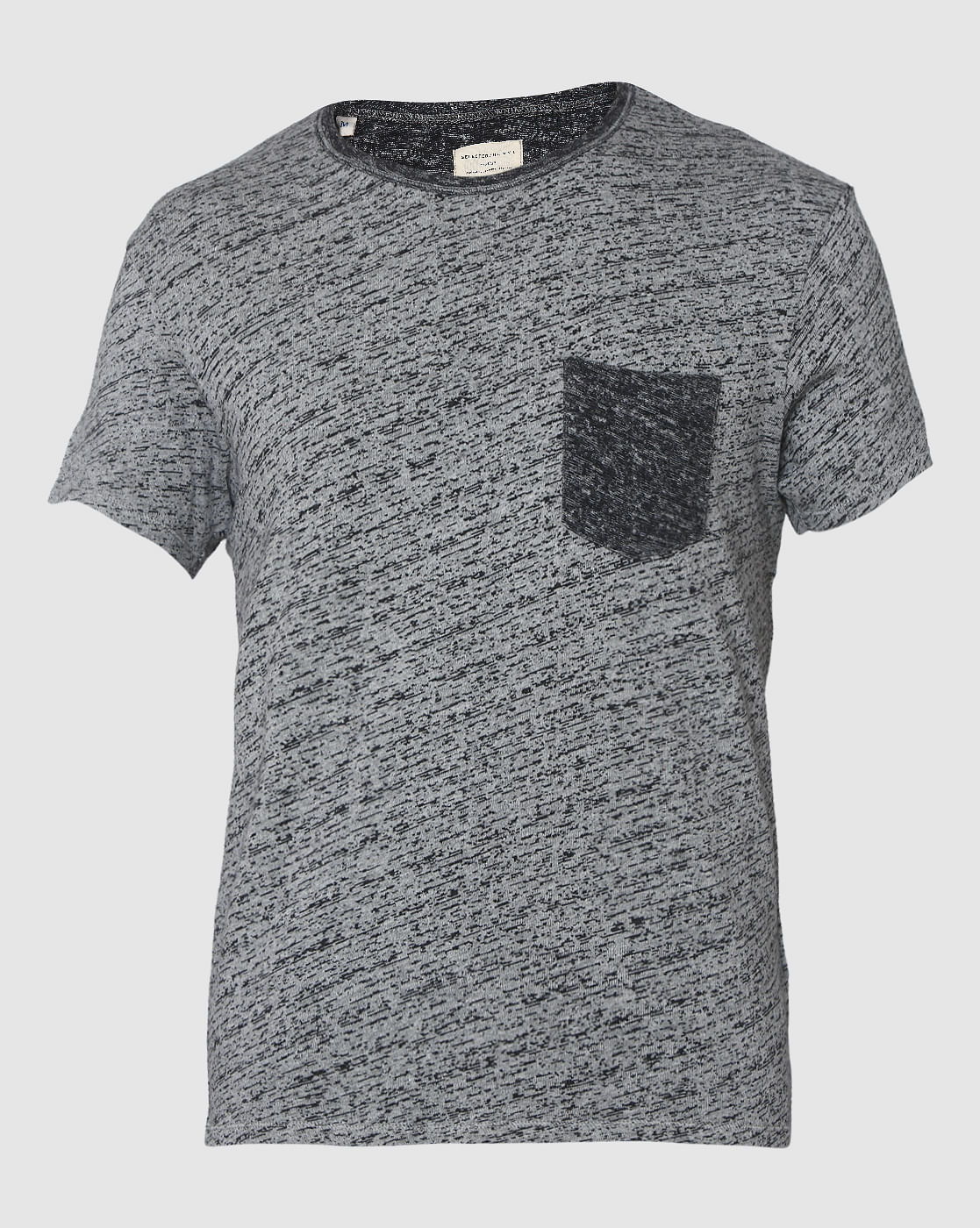 Grey Crew Neck T-Shirt