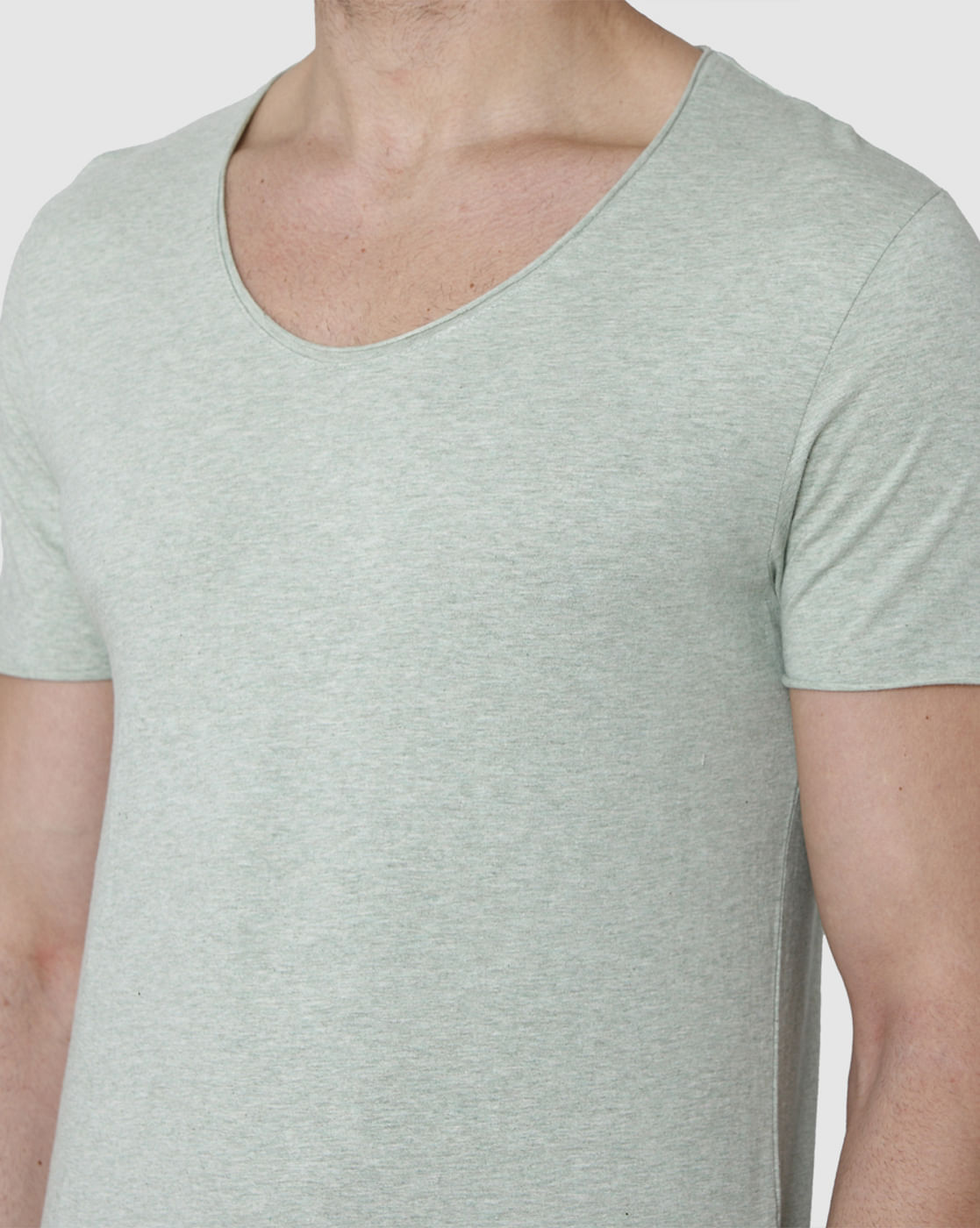 Green Crew Neck T-Shirt