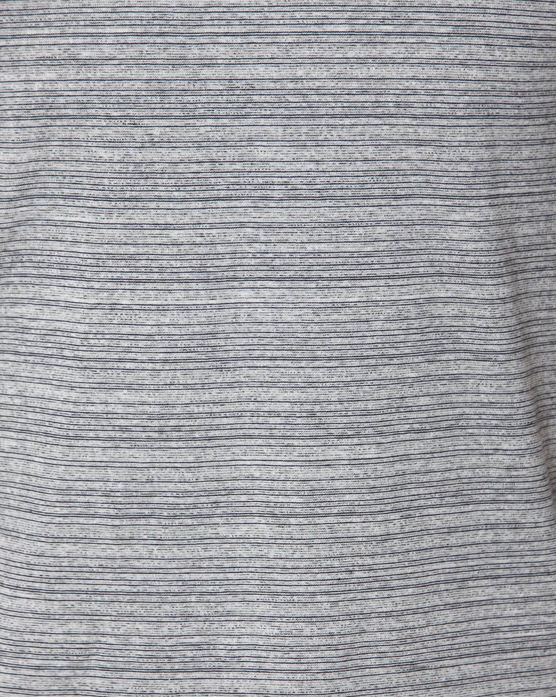Grey Striped Crew Neck T-Shirt