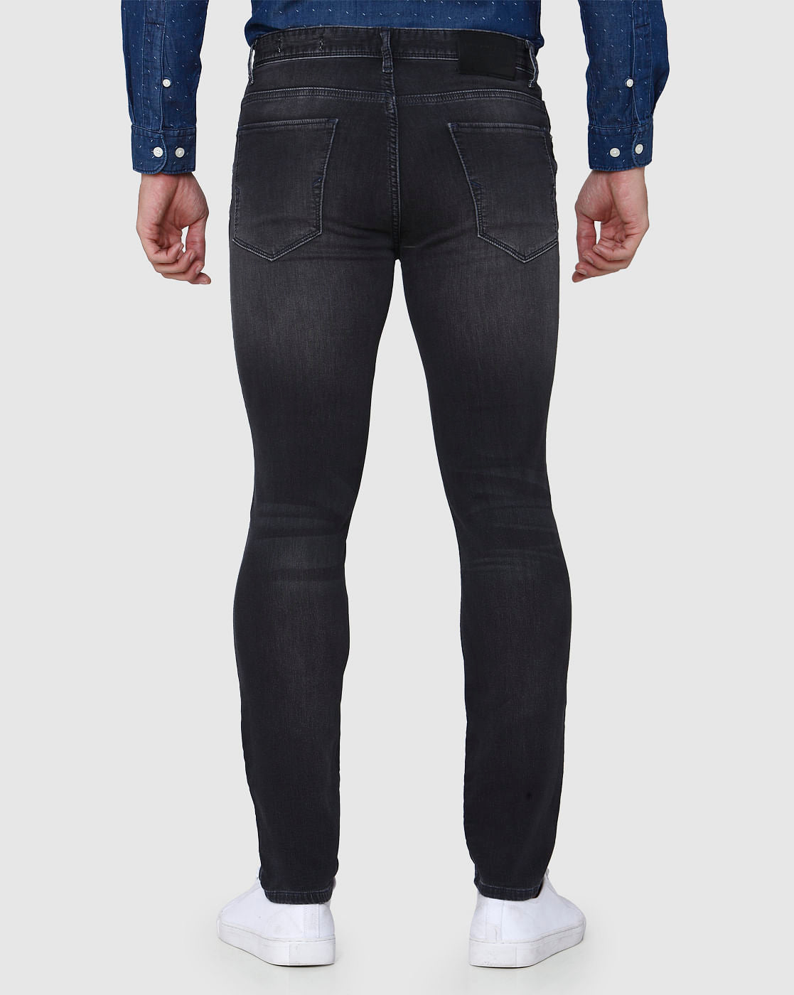 Black Regular Fit Jeans
