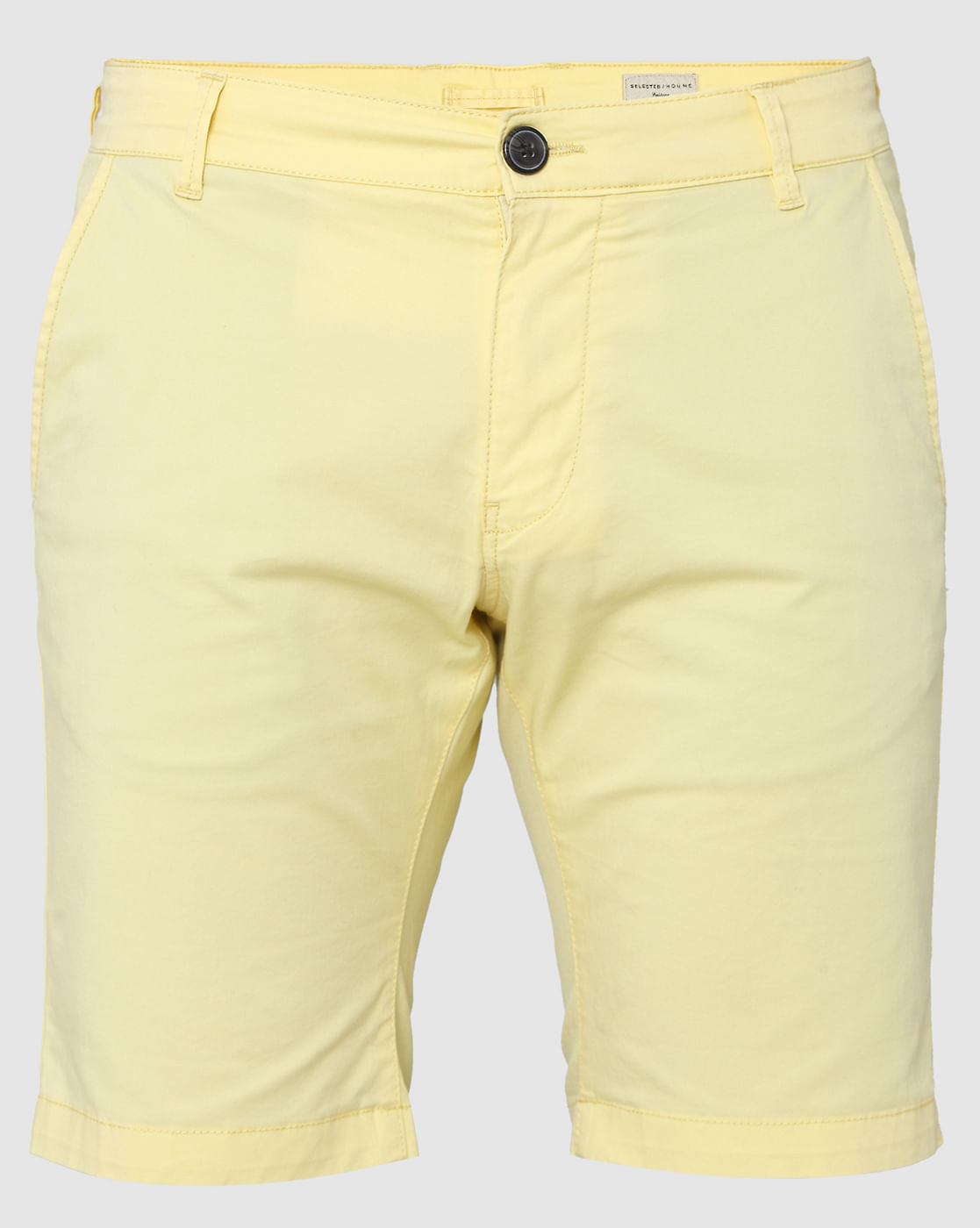 Yellow Chino Shorts