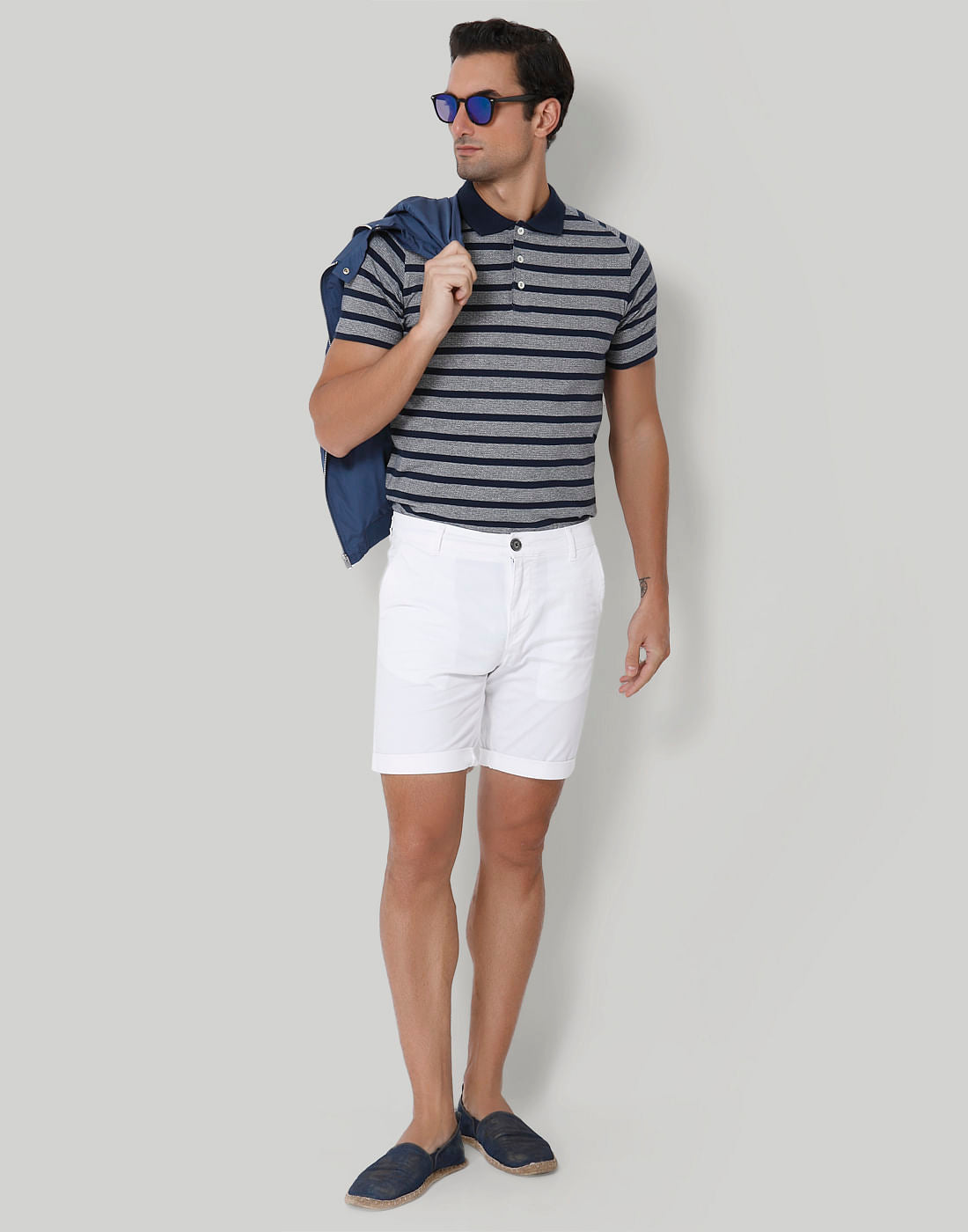 White Chino Shorts