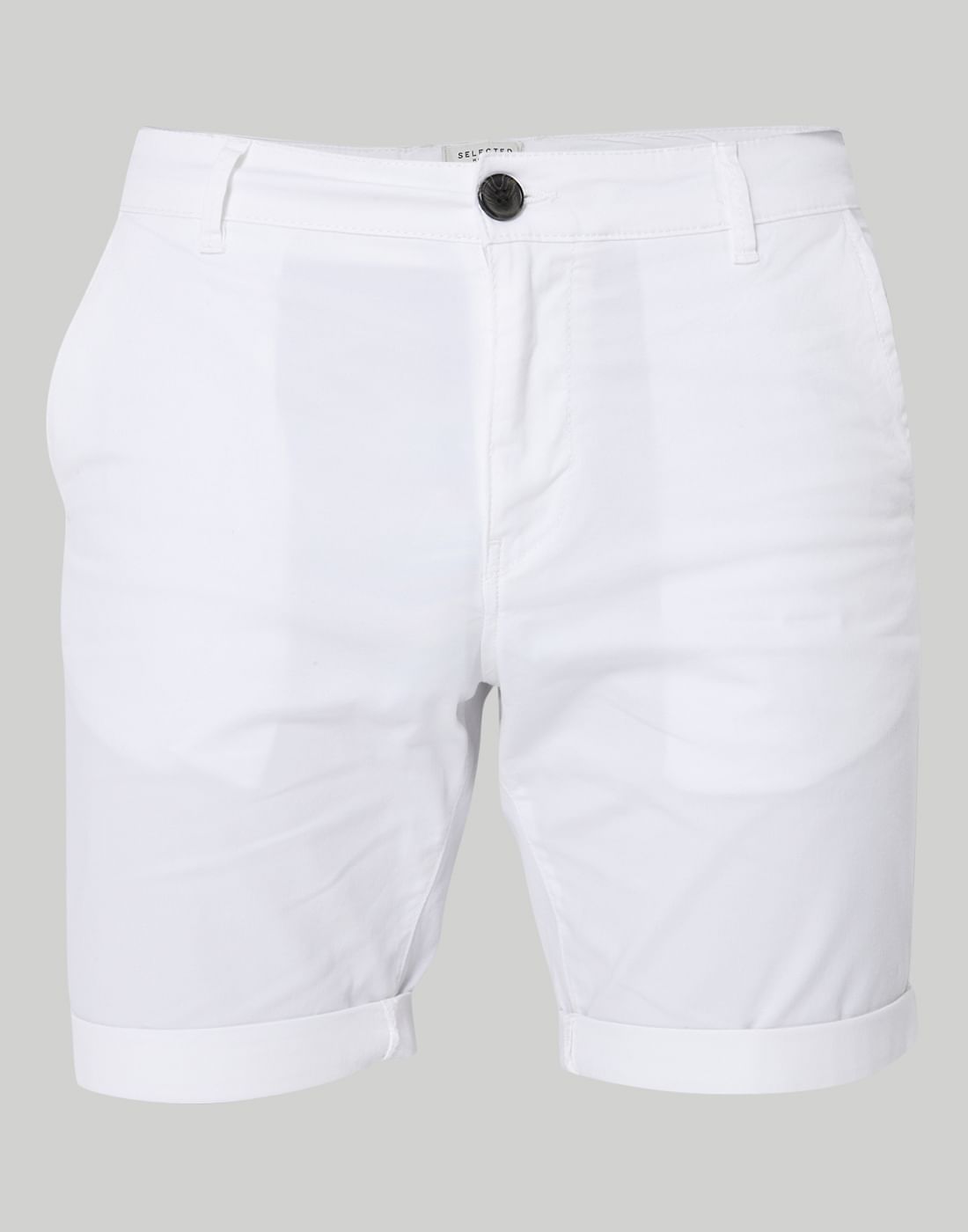 White Chino Shorts