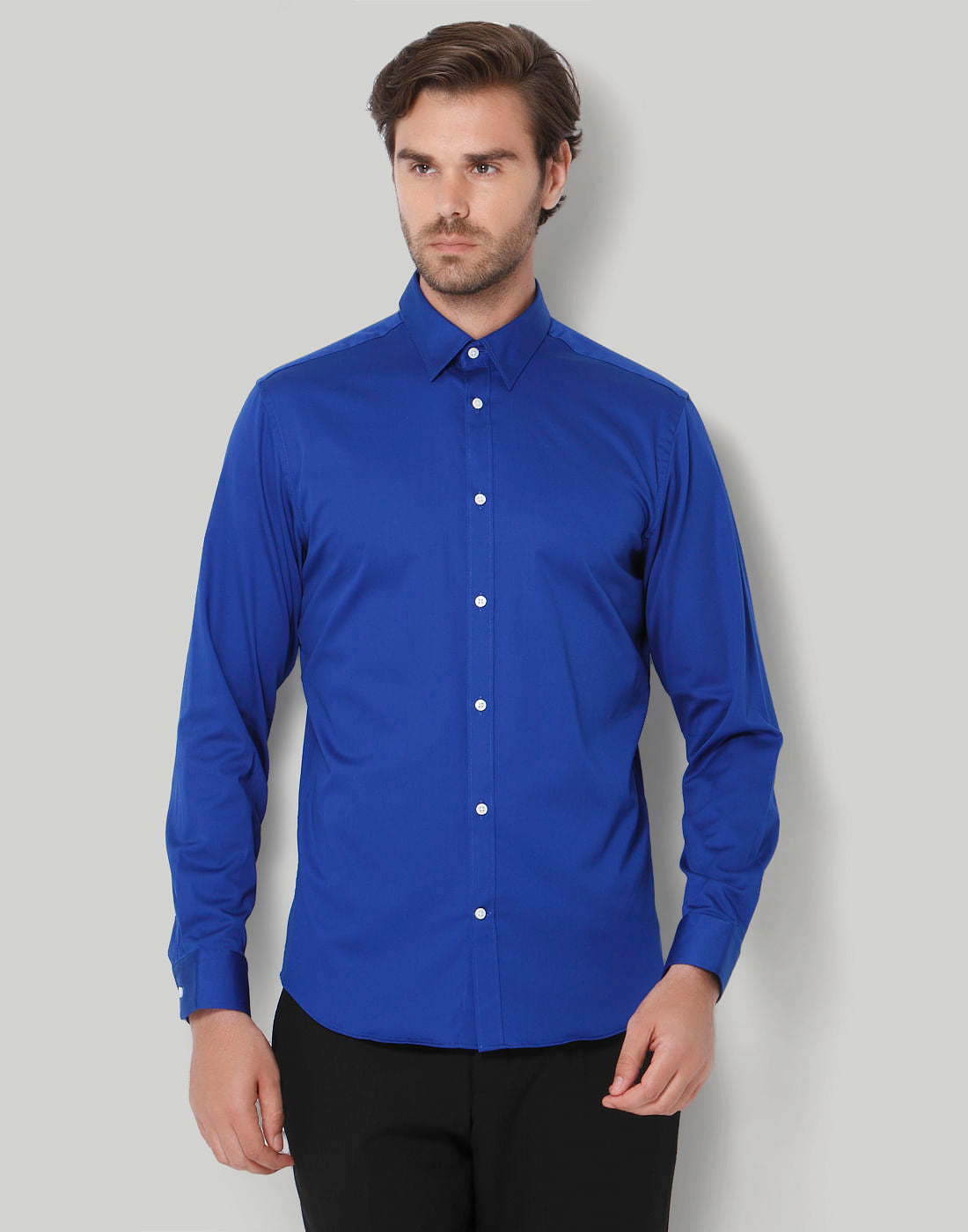 Blue Full Sleeves Shirt