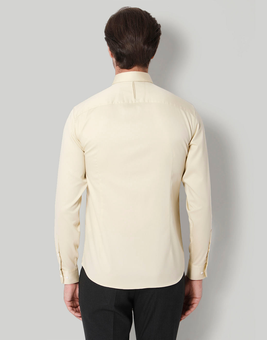 Yellow Full Sleeves Shirt