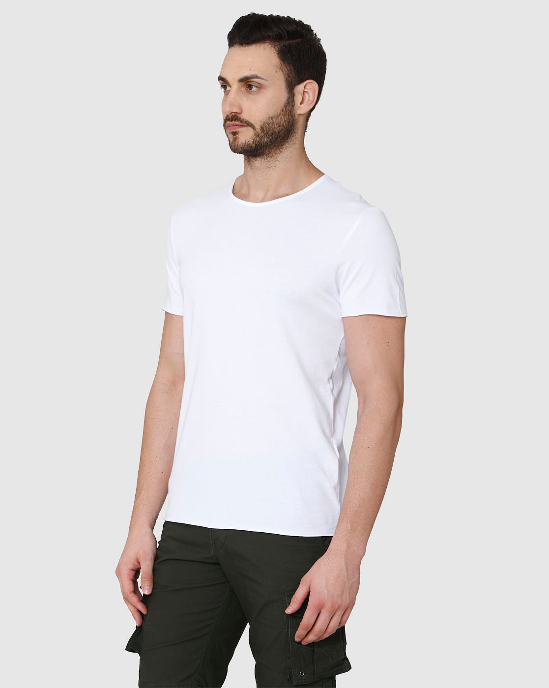 White Crew Neck T-Shirt