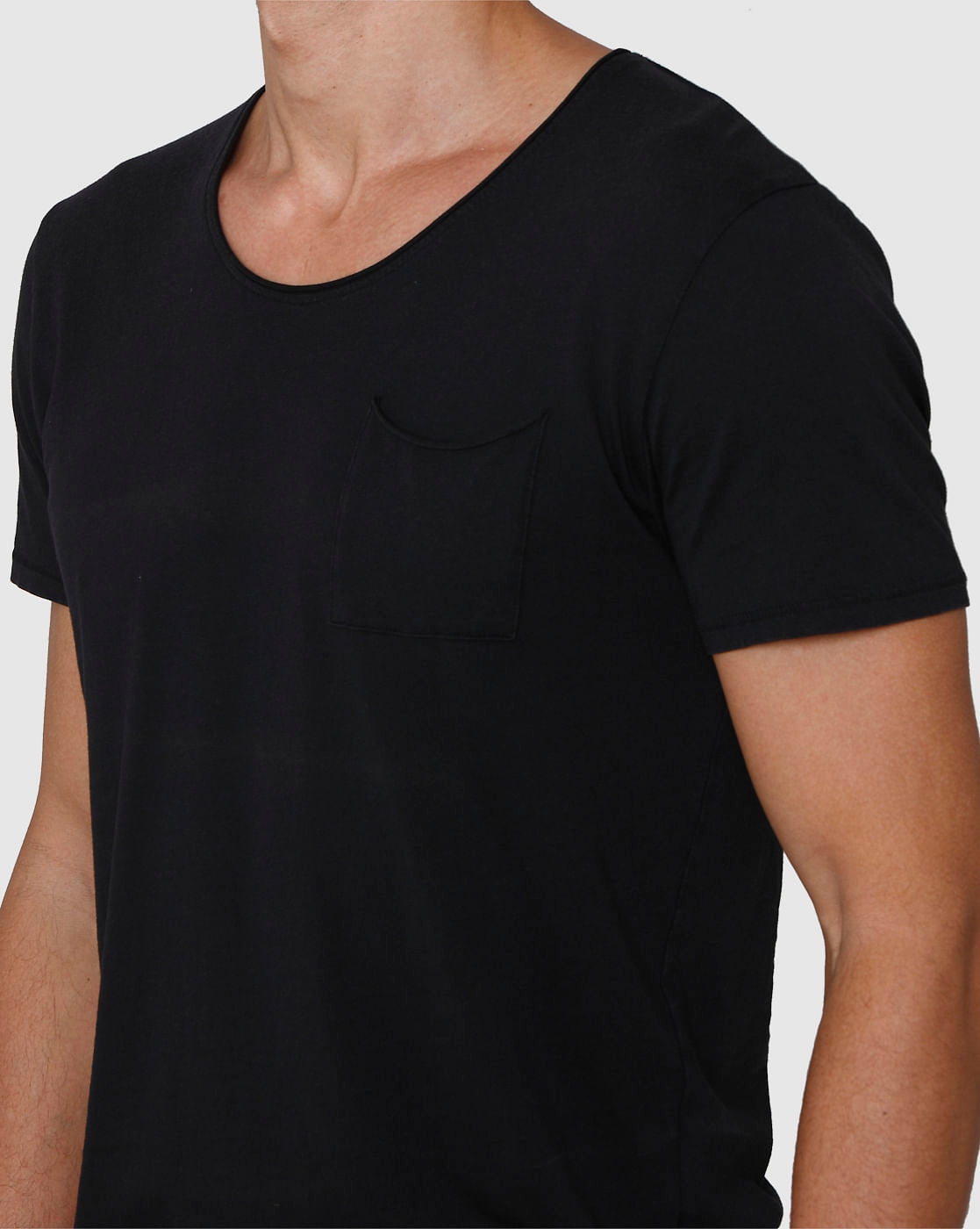 Black Crew Neck T-Shirt