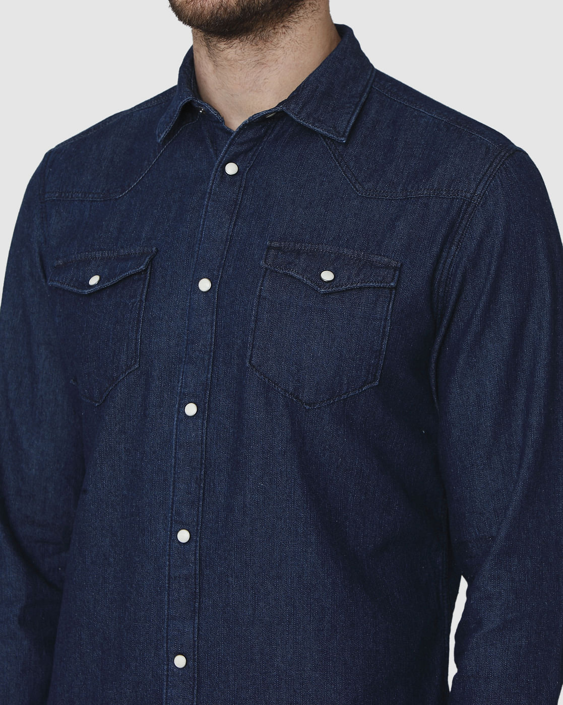 Blue Full Sleeves Shirt