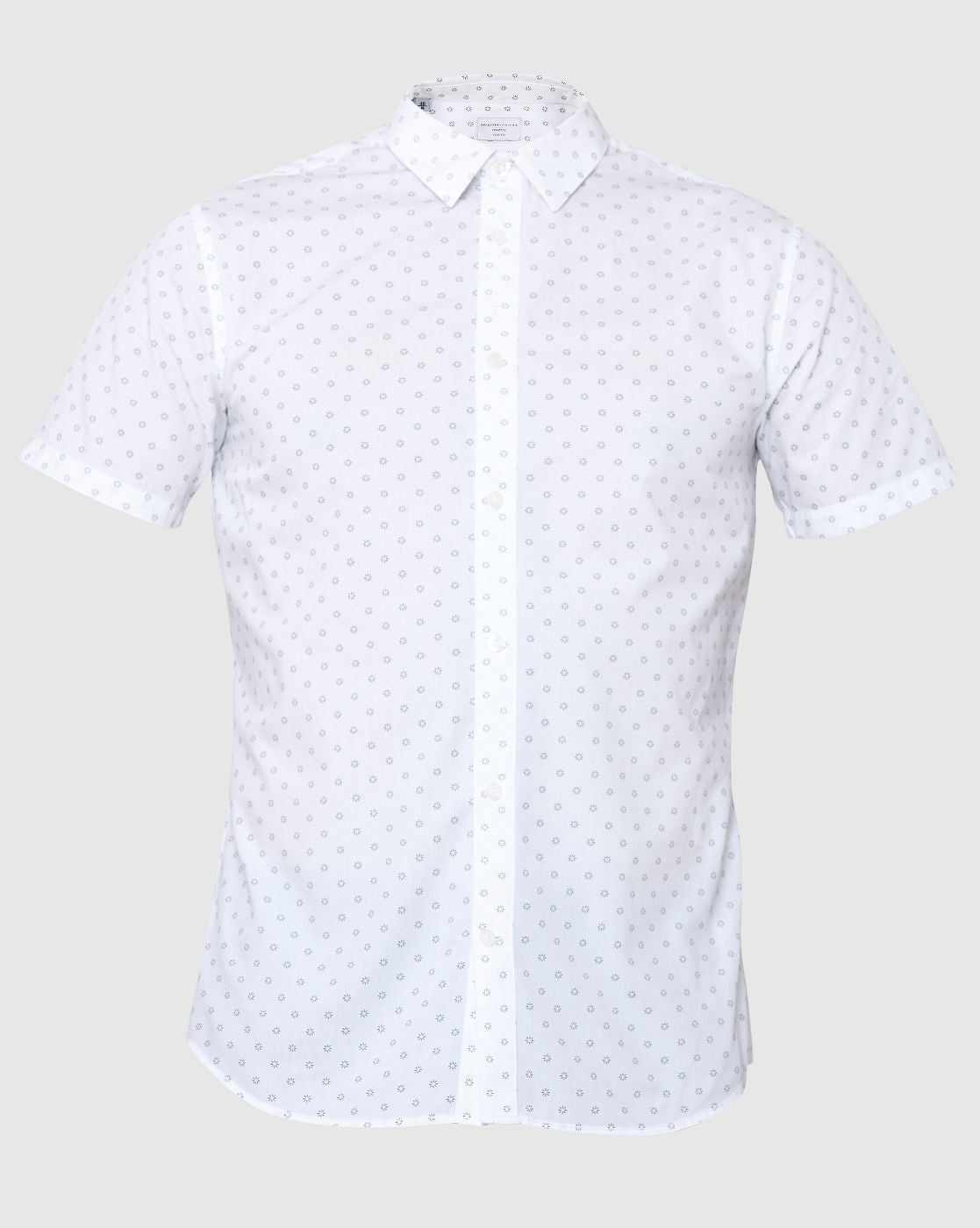 White Full Sleeves Shirt
