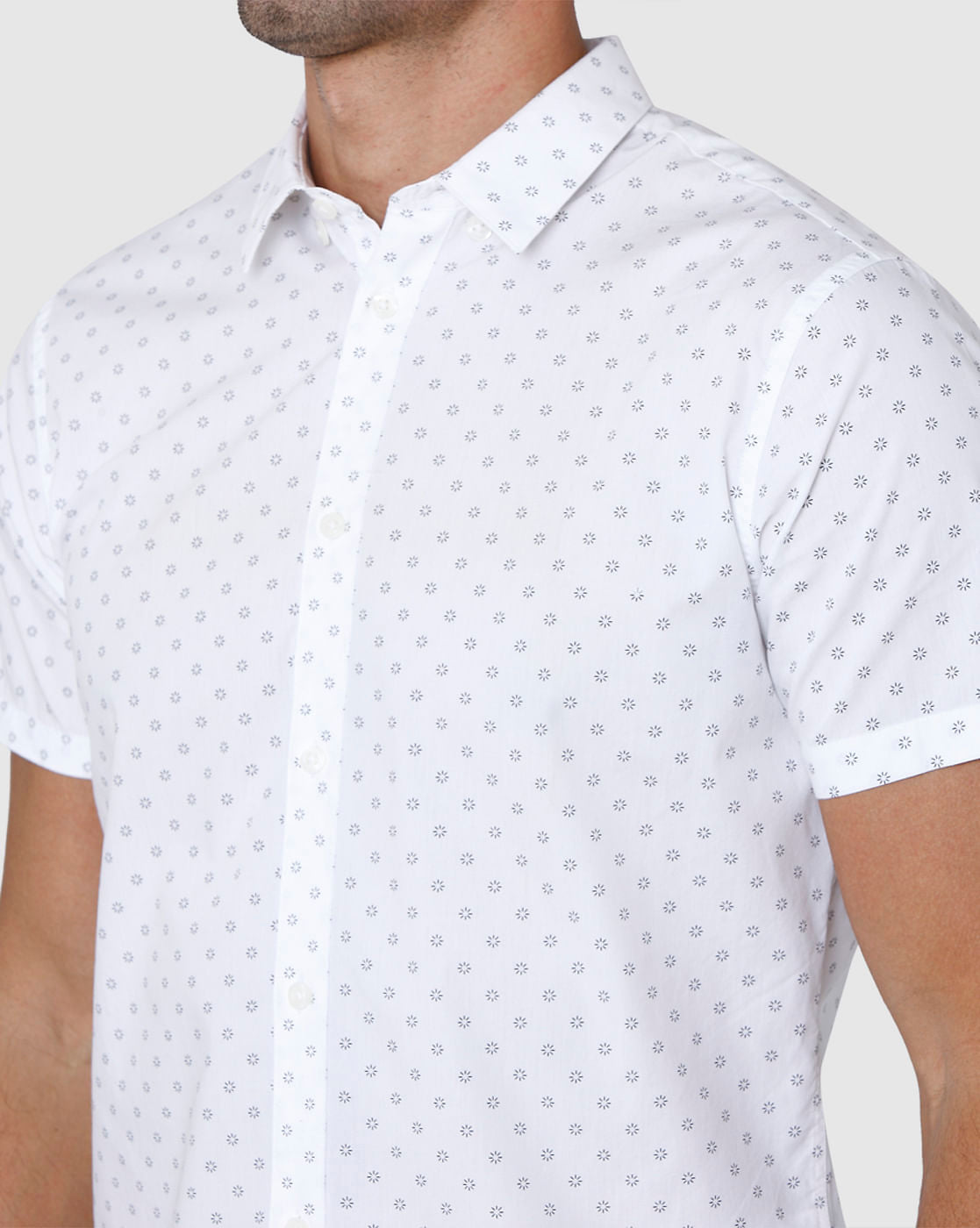 White Full Sleeves Shirt