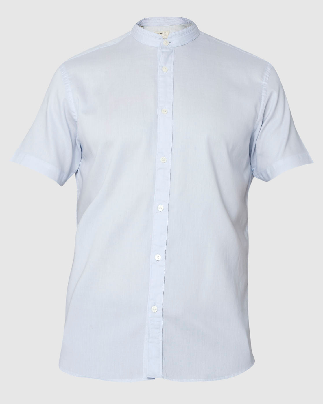 Blue Short Sleeves Shirt