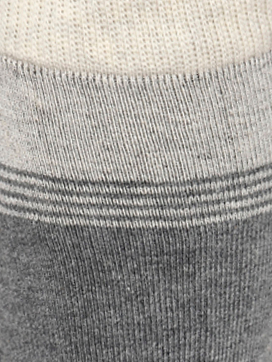 Grey Mid Calf Length Socks