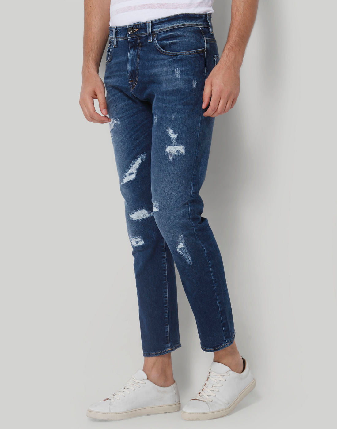 Blue Regular Fit Jeans
