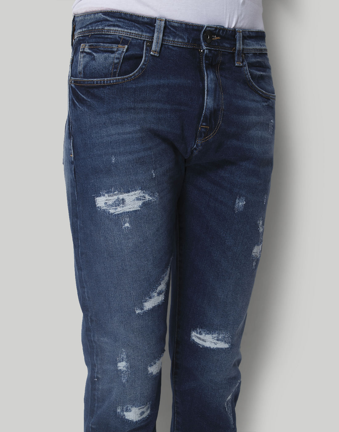 Blue Regular Fit Jeans