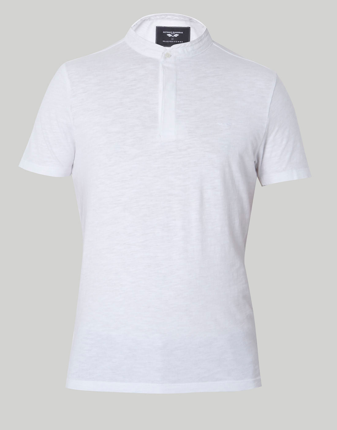 White Henley T-Shirt