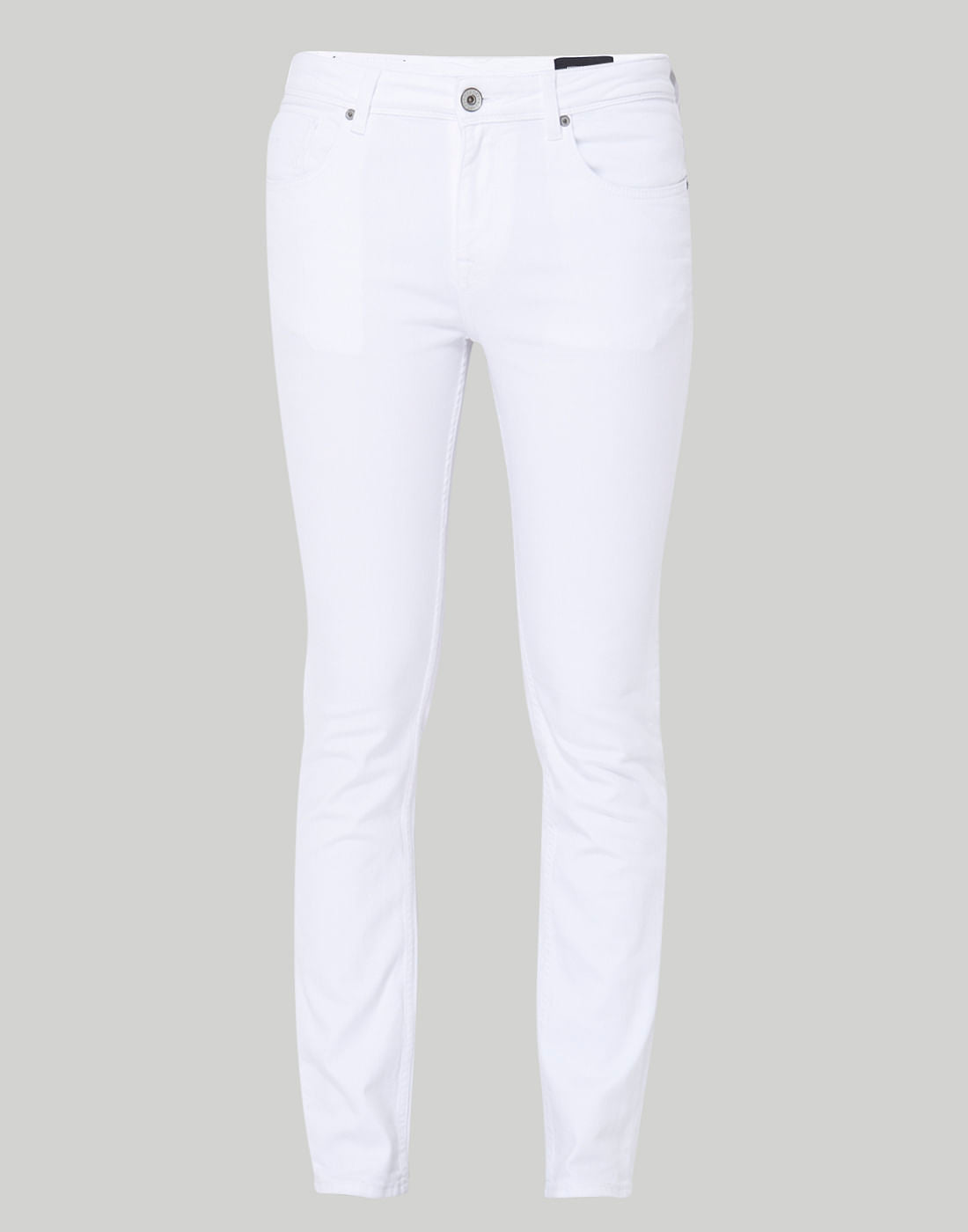 White Regular Fit Jeans