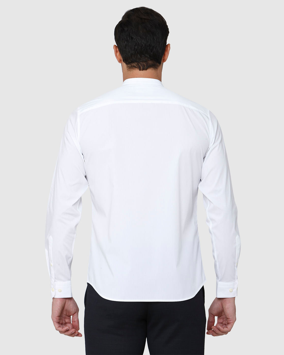White Full Sleeves Shirt