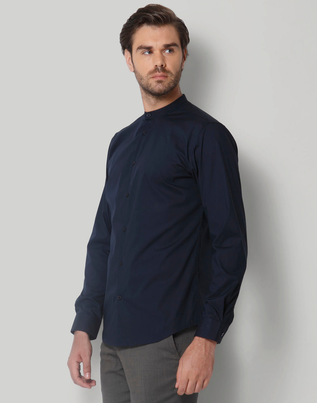 Blue Full Sleeves Shirt