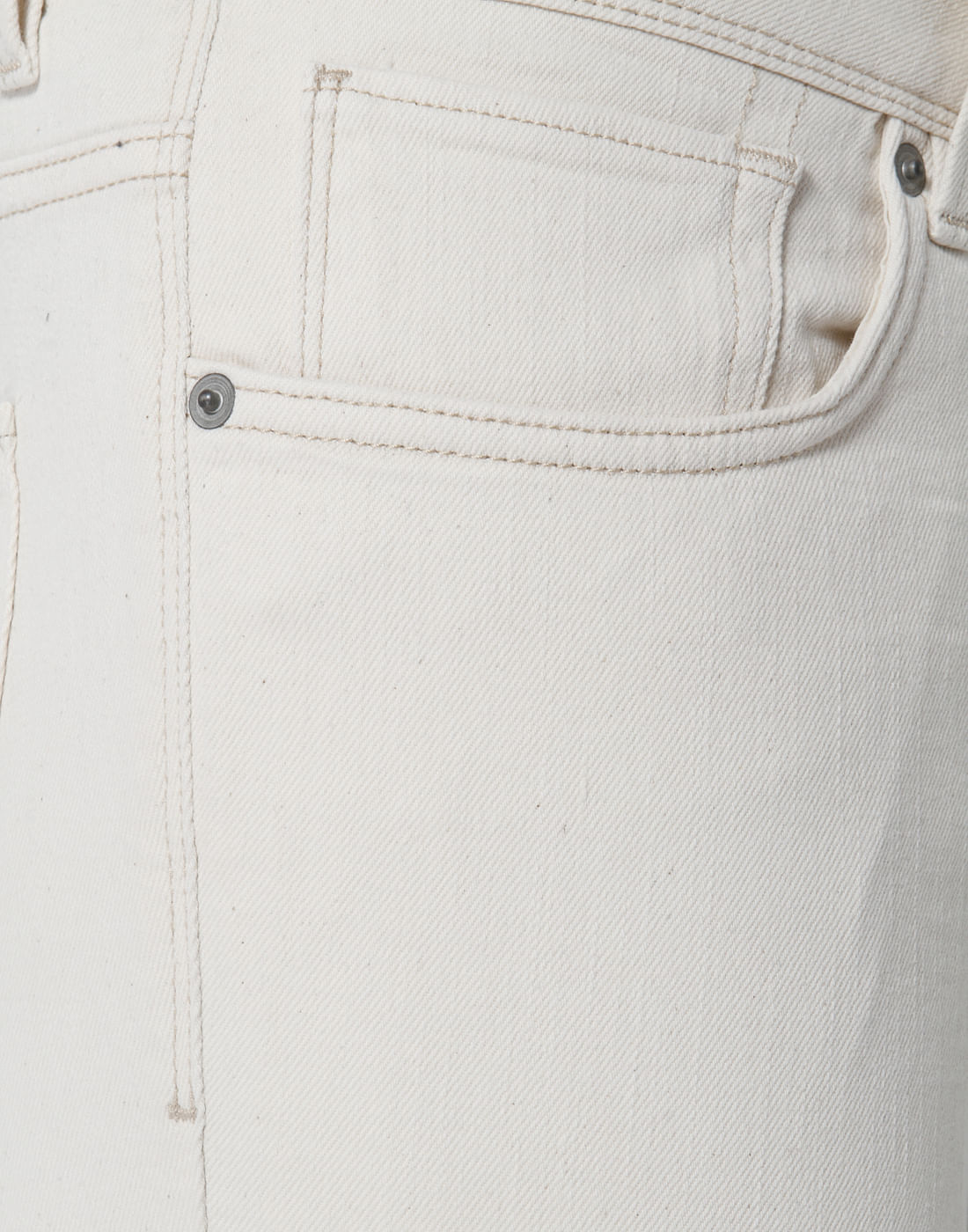 White Slim Fit Jeans