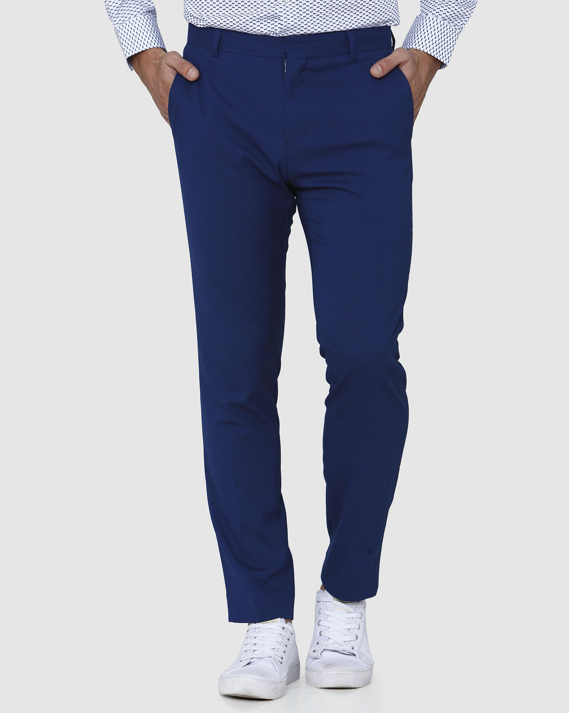 Blue Formal Trousers