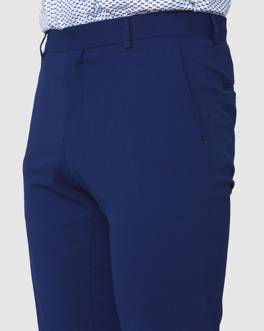 Blue Formal Trousers