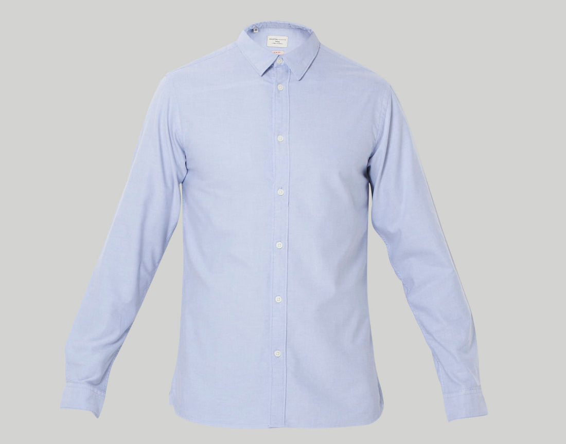Blue Full Sleeves Shirt