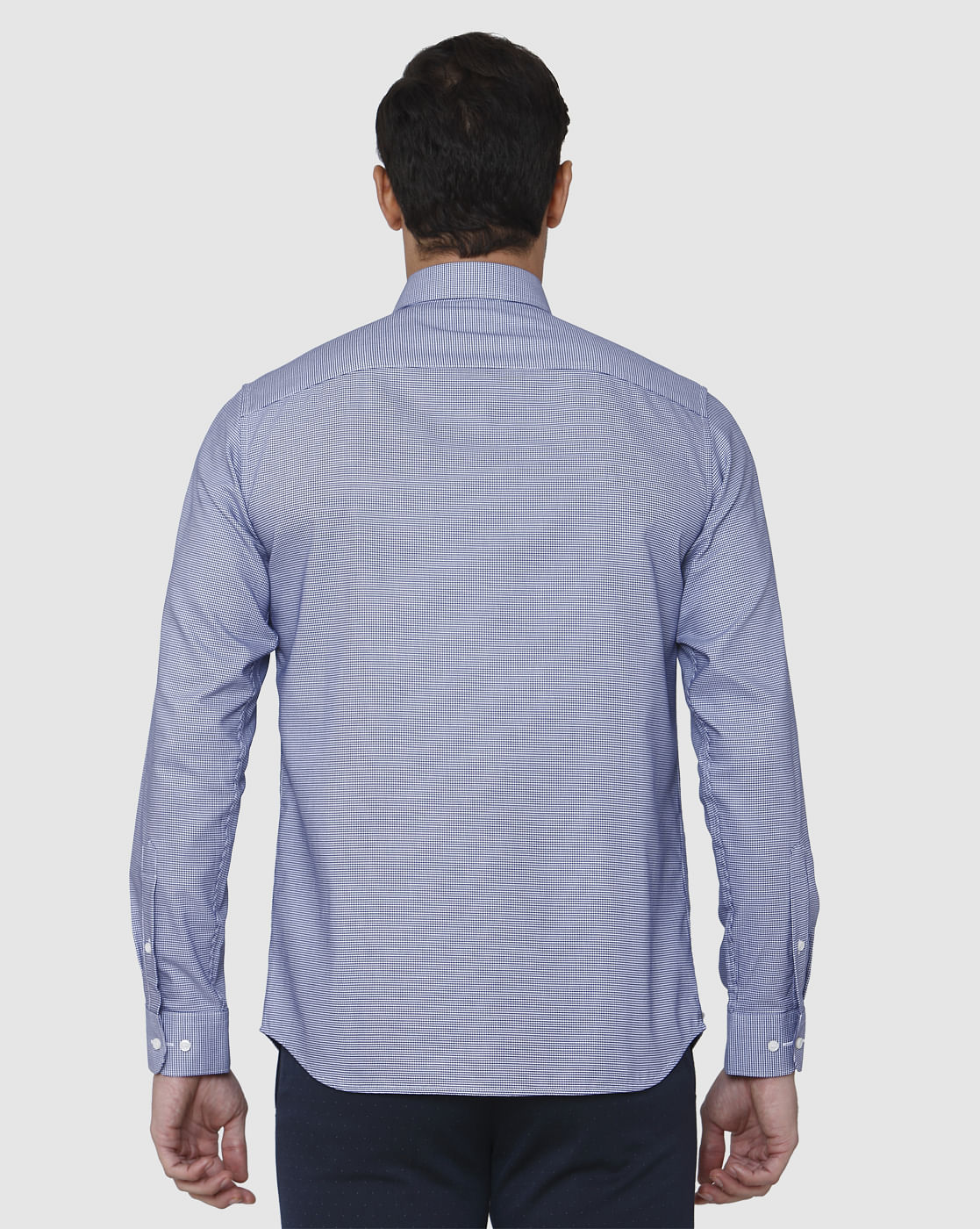 Blue Full Sleeves Shirt