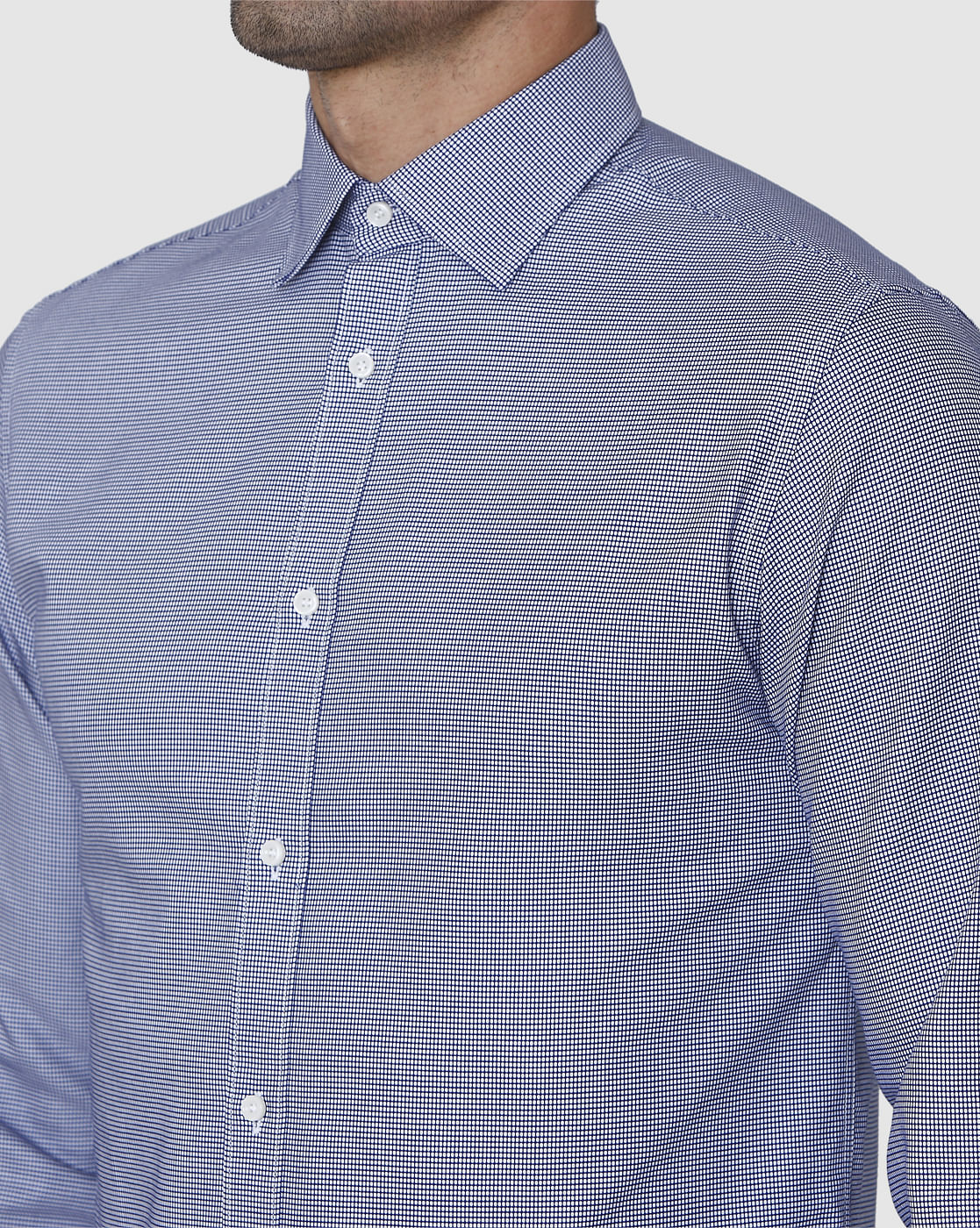Blue Full Sleeves Shirt