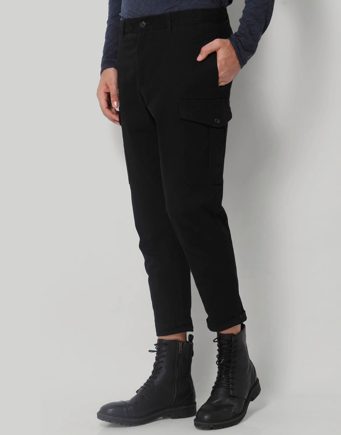 Black Cargo Pants