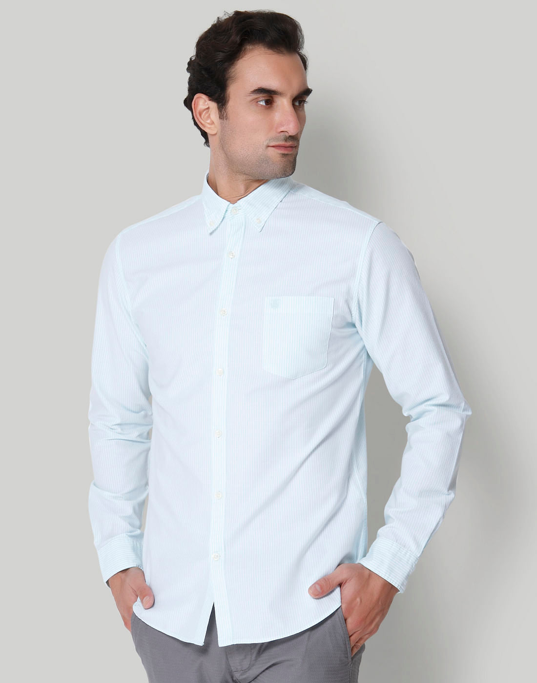 Green Full Sleeves Shirt