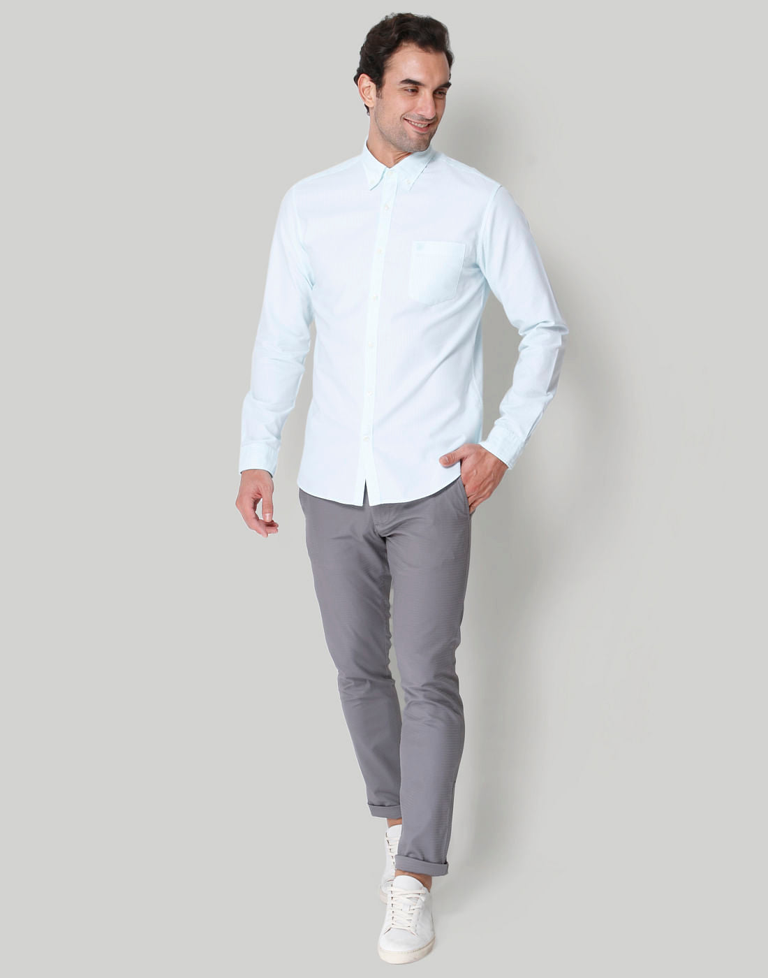 Green Full Sleeves Shirt