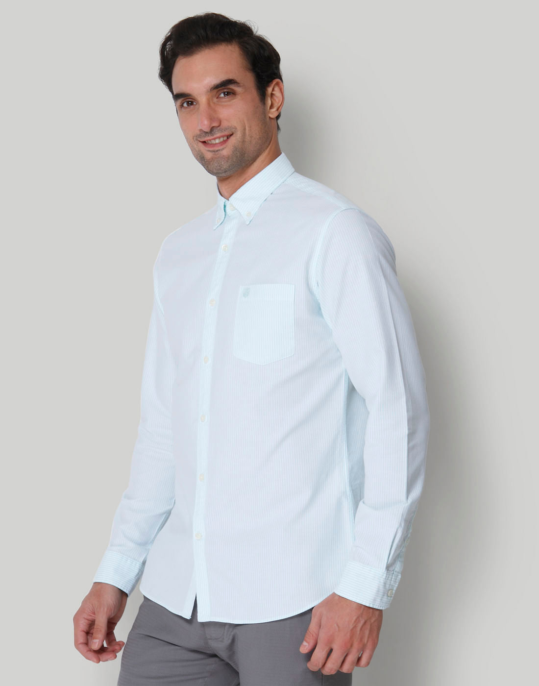 Green Full Sleeves Shirt