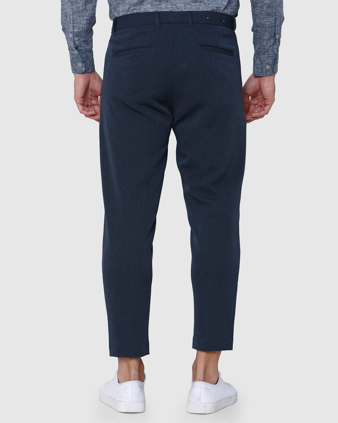 Blue Formal Trousers