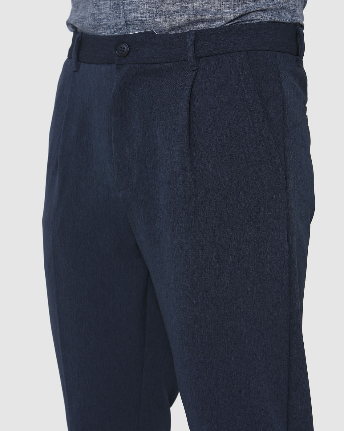 Blue Formal Trousers