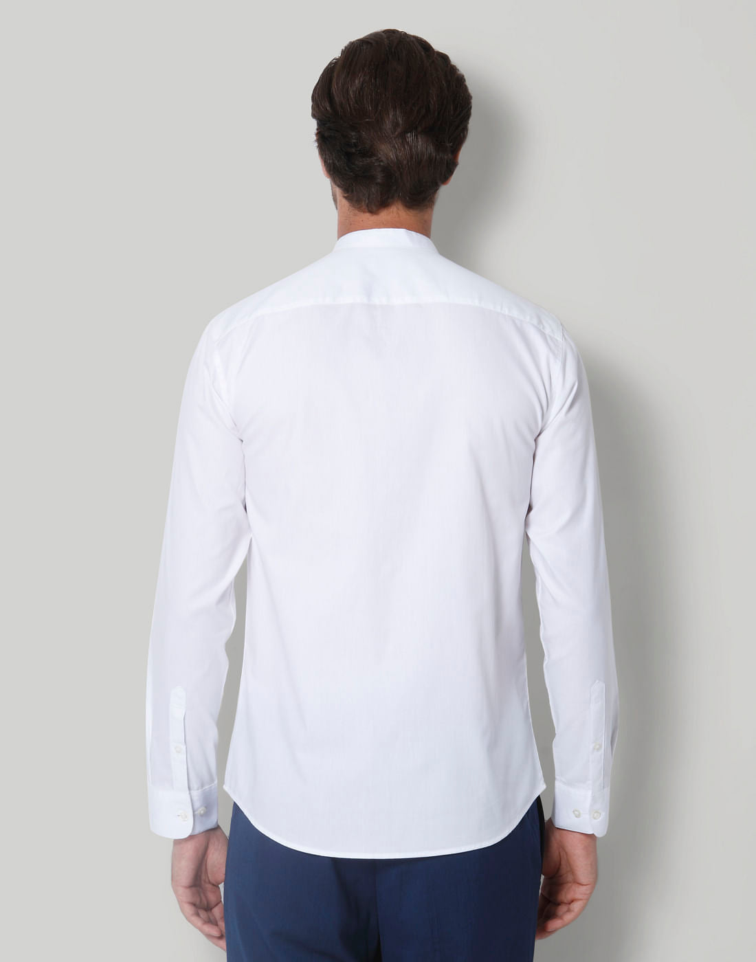 White Full Sleeves Shirt