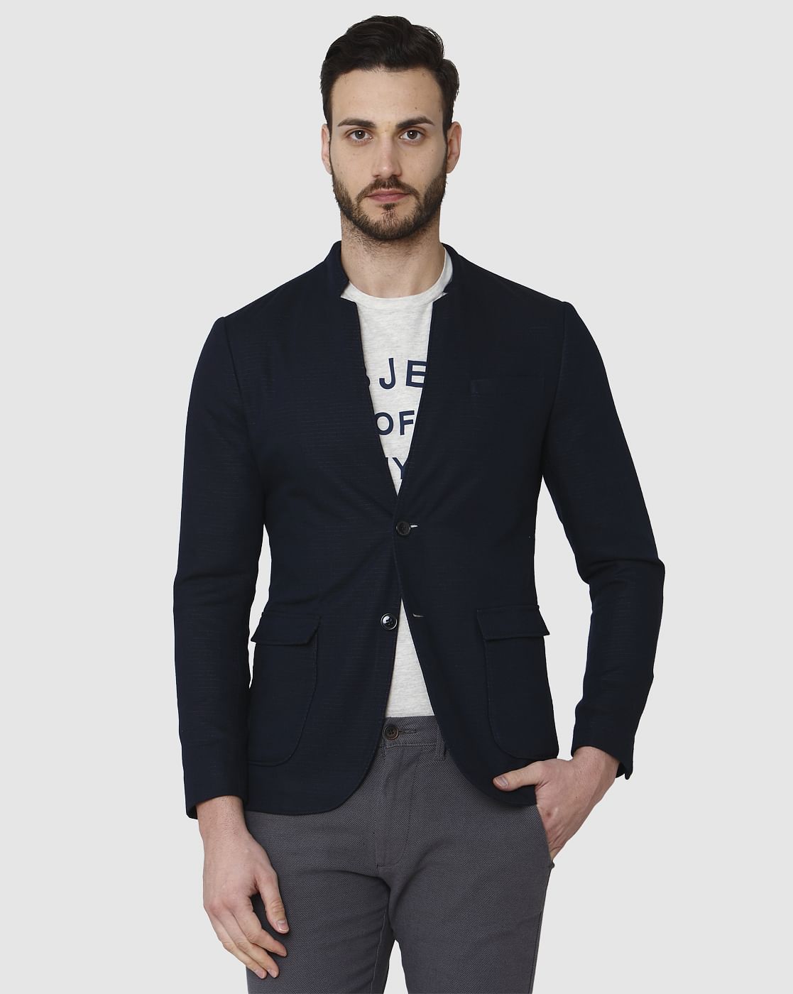 Navy Blue Formal Blazer