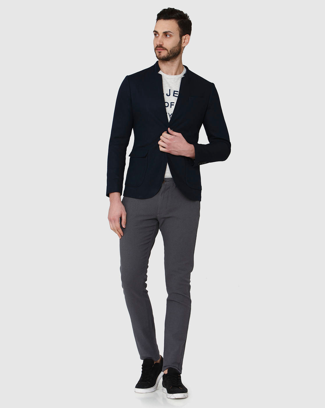 Navy Blue Formal Blazer