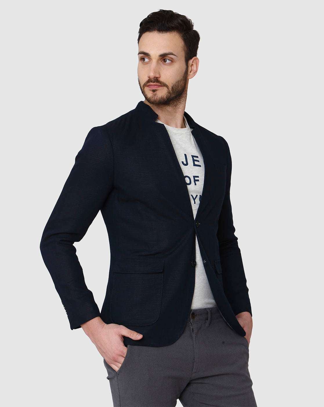Navy Blue Formal Blazer