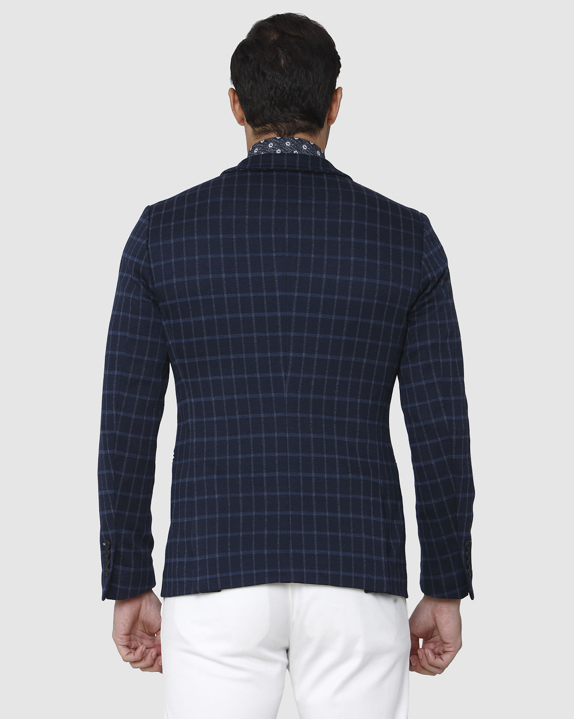 Blue Check Blazer