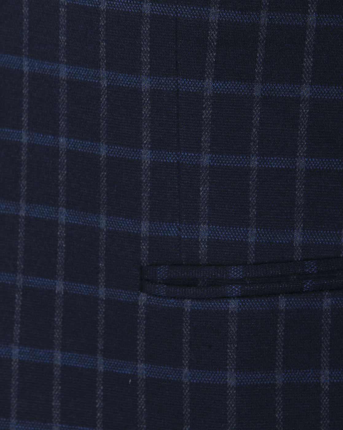 Blue Check Blazer