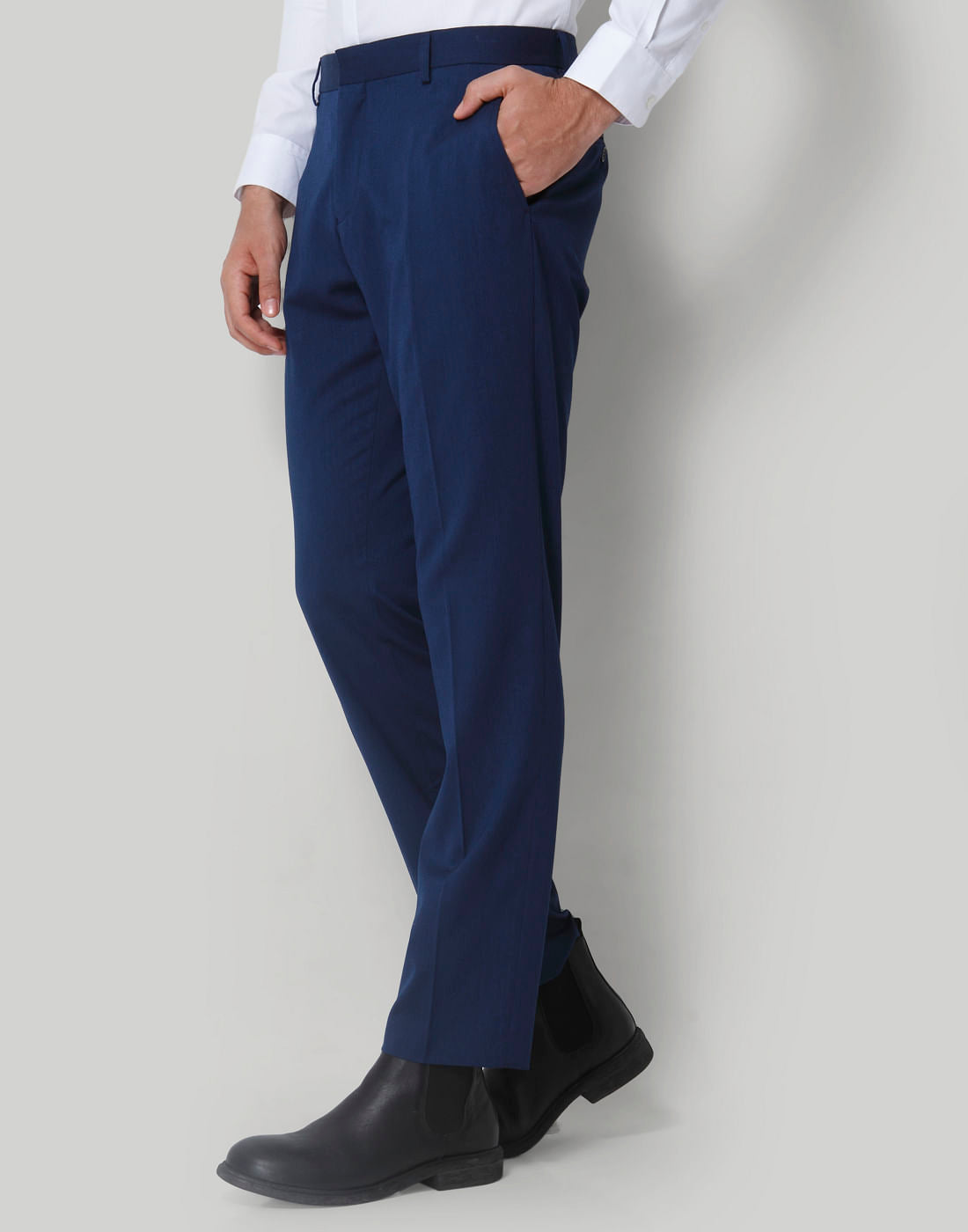 Blue Formal Trousers