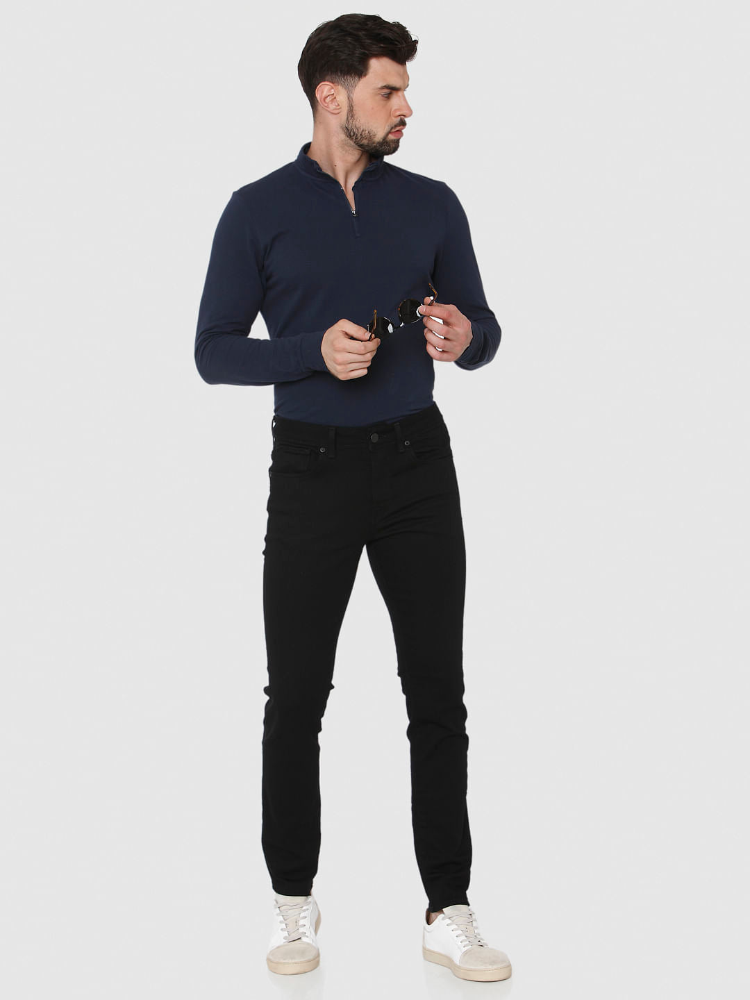 Black Pete Skinny Fit Jeans