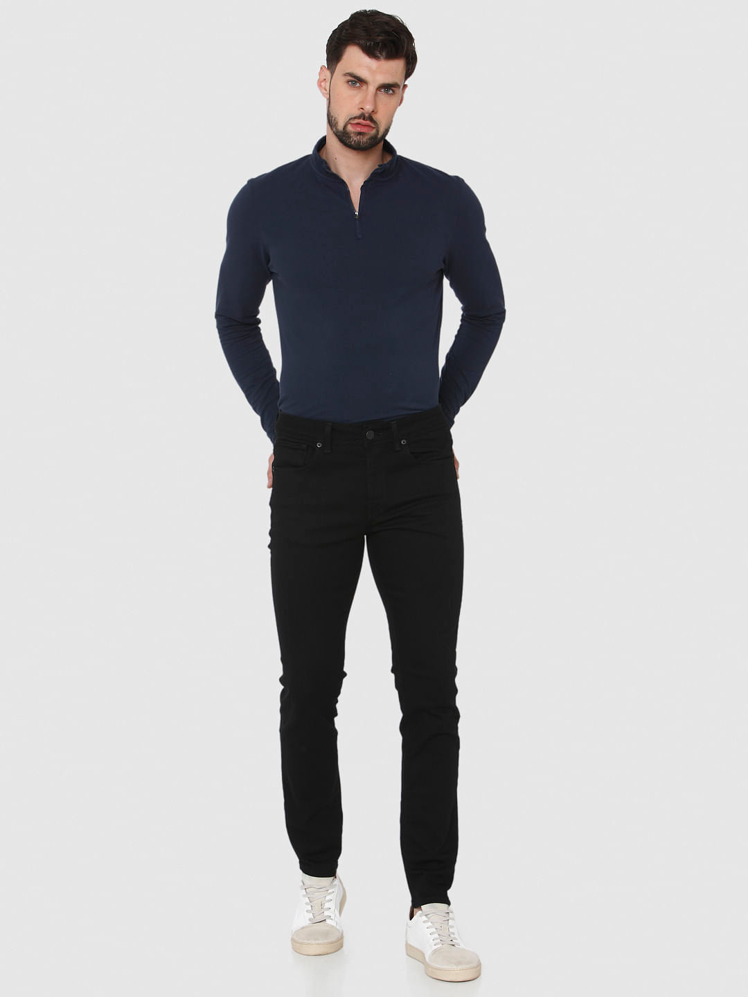Black Pete Skinny Fit Jeans