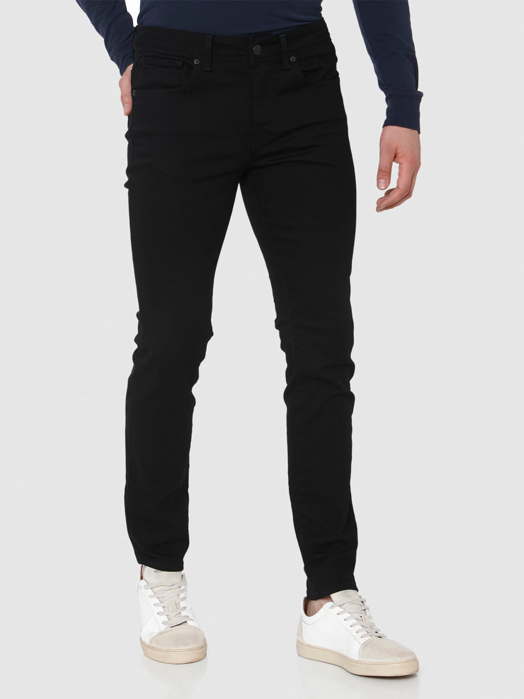 Black Pete Skinny Fit Jeans