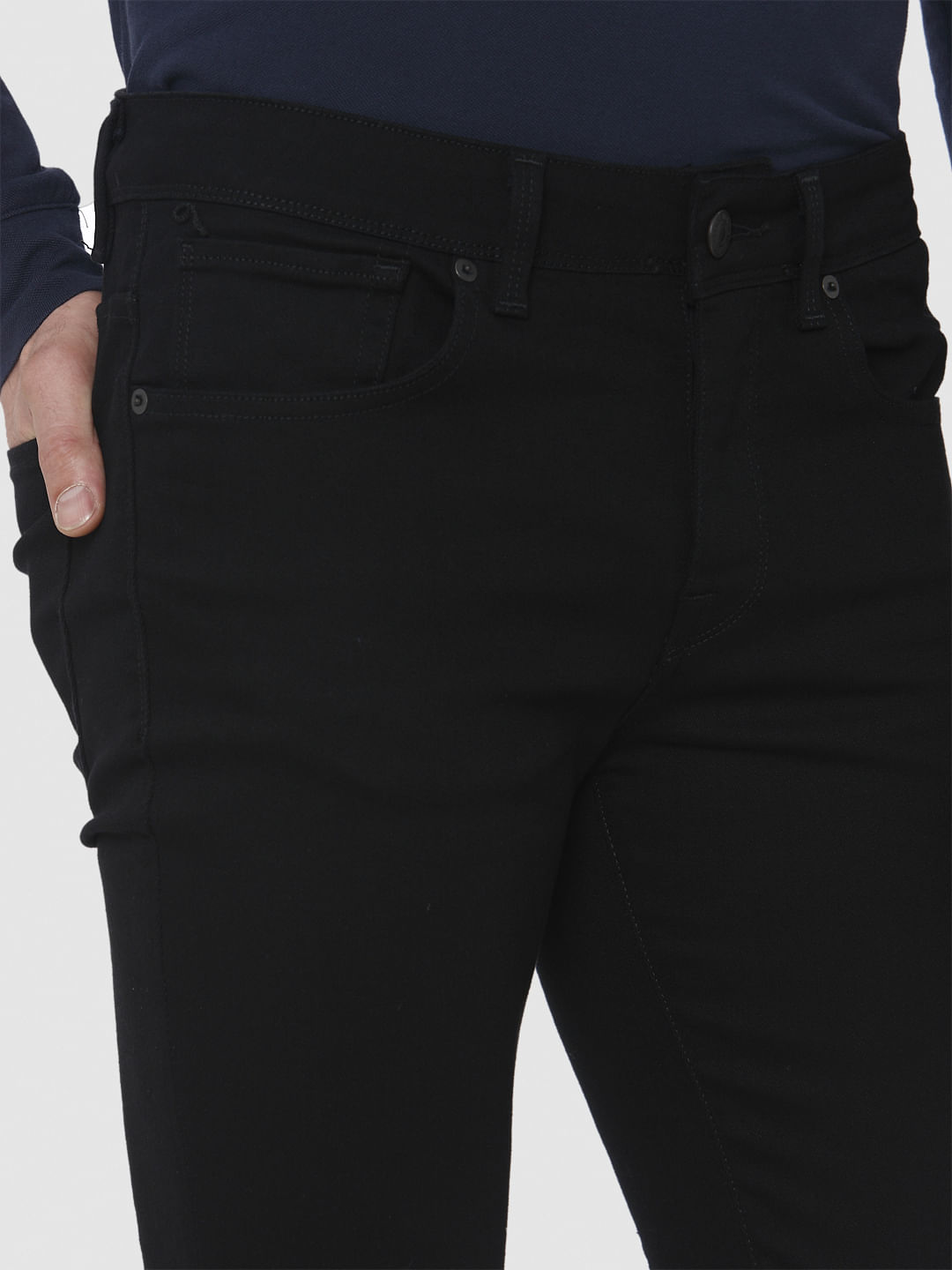 Black Pete Skinny Fit Jeans