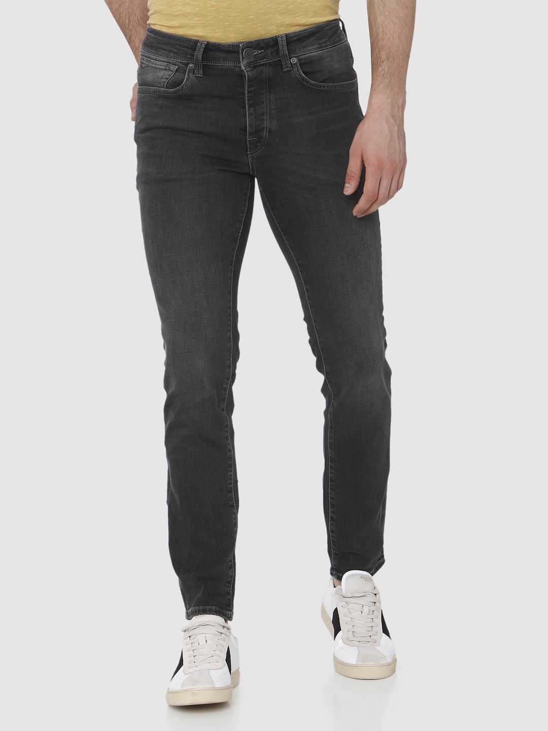 Grey Pete Skinny Fit Jeans