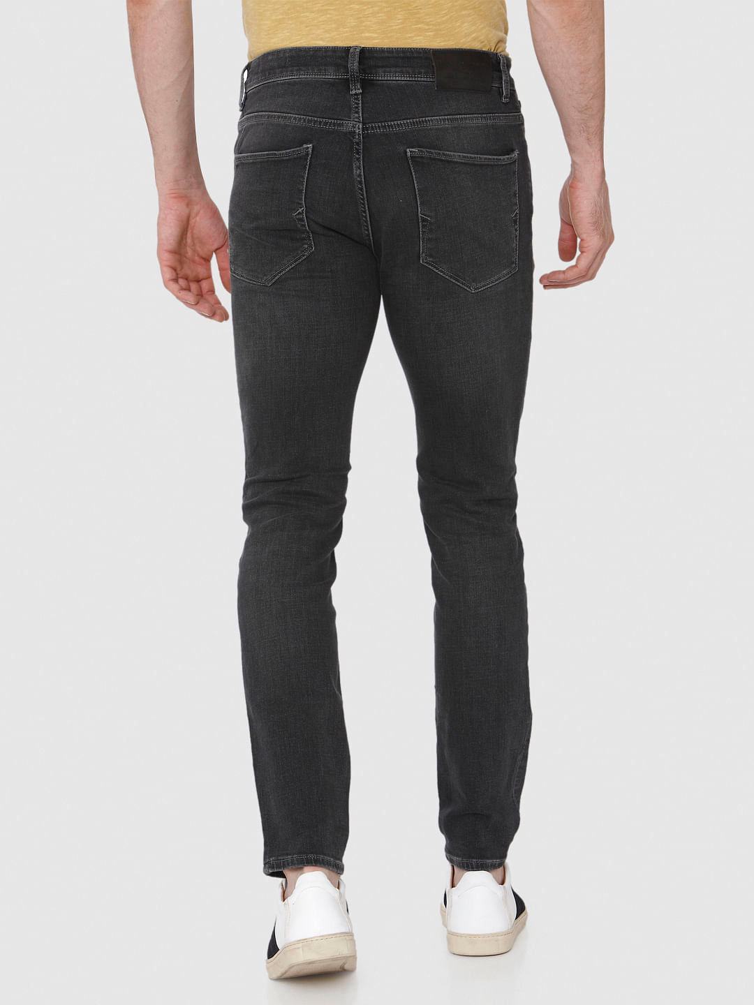 Grey Pete Skinny Fit Jeans
