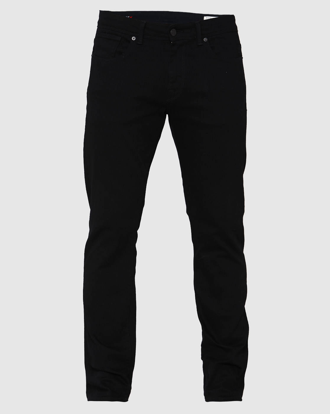 Black Straight Fit Jeans
