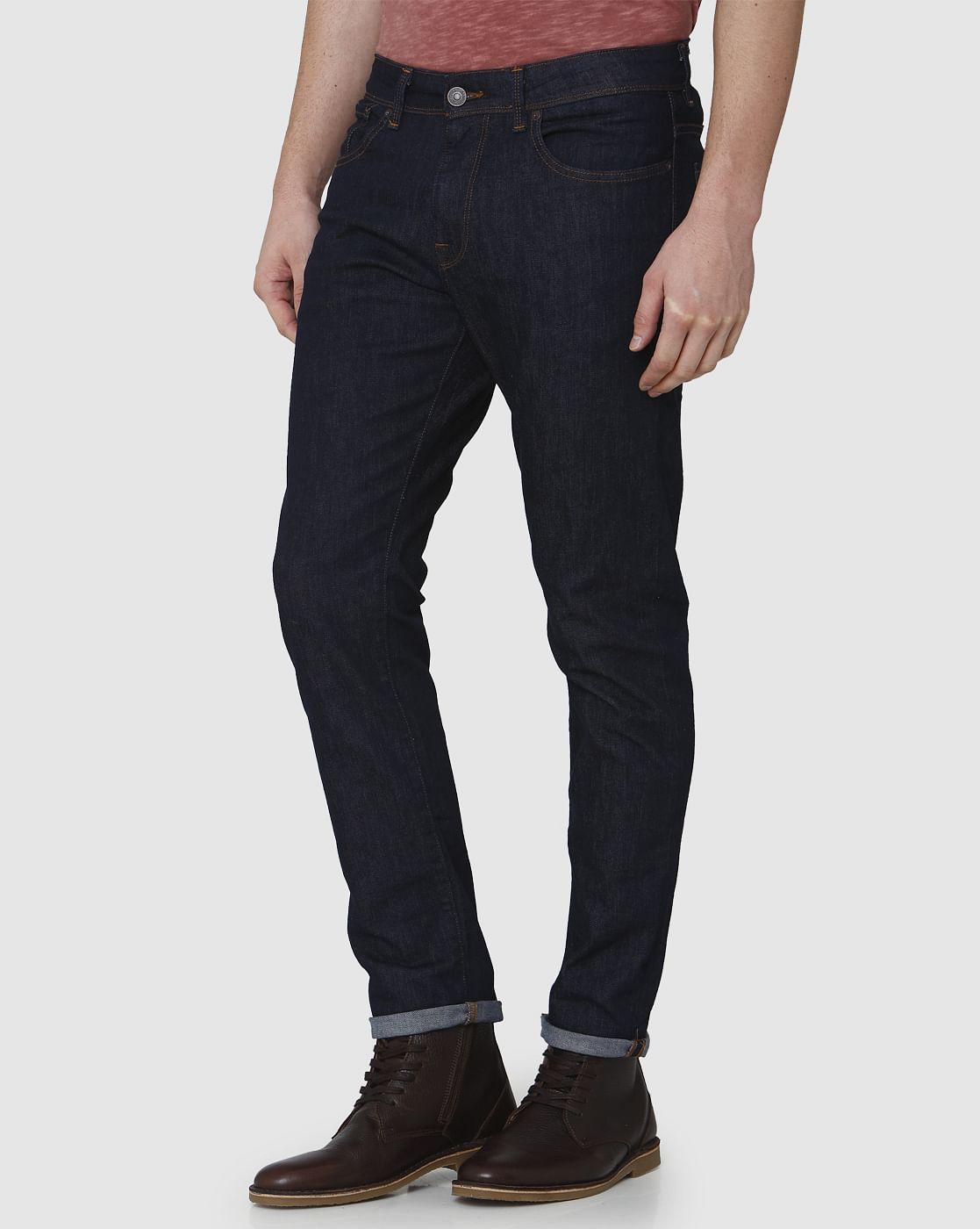 Dark Blue Scott Regular Fit Jeans