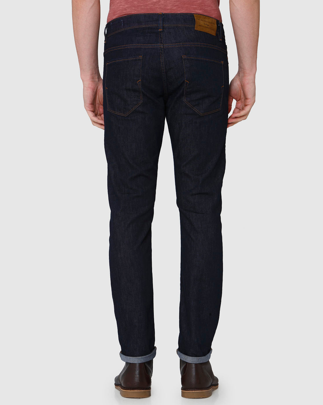 Dark Blue Scott Regular Fit Jeans